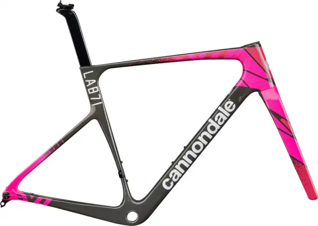 ΣΚΕΛΕΤΟΣ CANNONDALE SUPERSIX EVO LAB71 700c 026-027 - ΜΑΥΡΟ-ΑΣΗΜΙ - 56