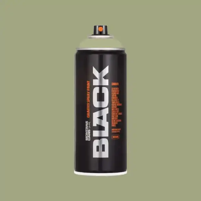 Montana Black Spray Paint 400ml BLK-6910 Hannibal
