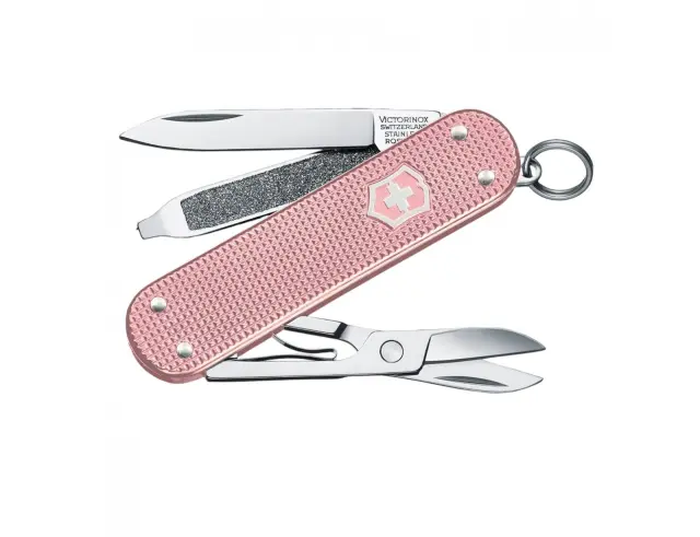 Ελβετικός Σουγιάς Victorinox Classic SD Alox με 5 λειτουργίες και μήκος 5.8cm - Cotton Candy0.6221.252G