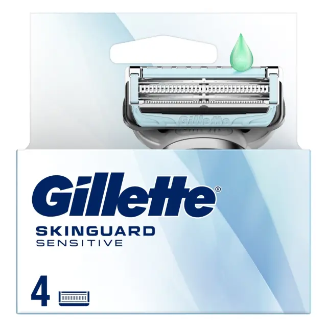 Gillette Aνταλλακτικά Skinguard Blister 4 Tεμαχίων