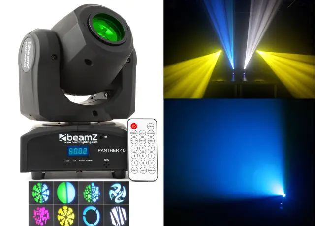 BEAMZ PANTHER 40 ΚΙΝΟΥΜΕΝΗ ΚΕΦΑΛΗ LED