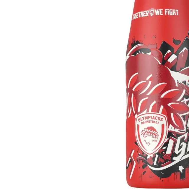 Estia Θερμός Travel Flask Olympiacos Bc Edition Together We Fight 500Ml 3