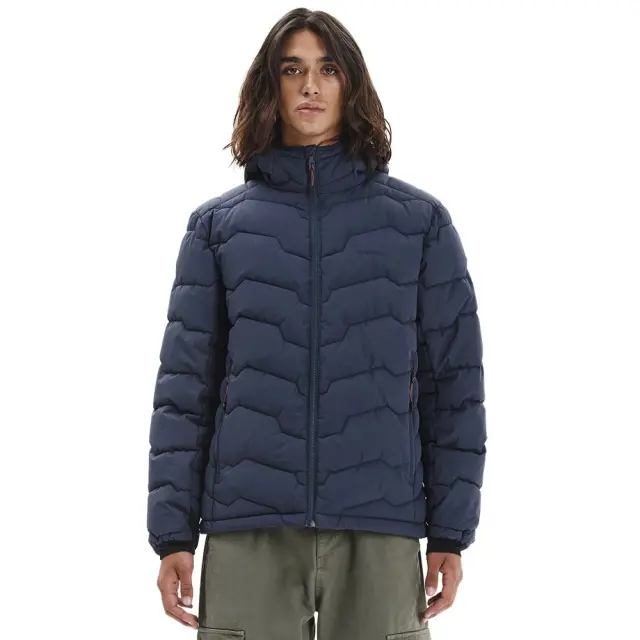 Emerson Hooded Puffer Jacket (252.EM10.56-D. BLUE) - Μπλέ