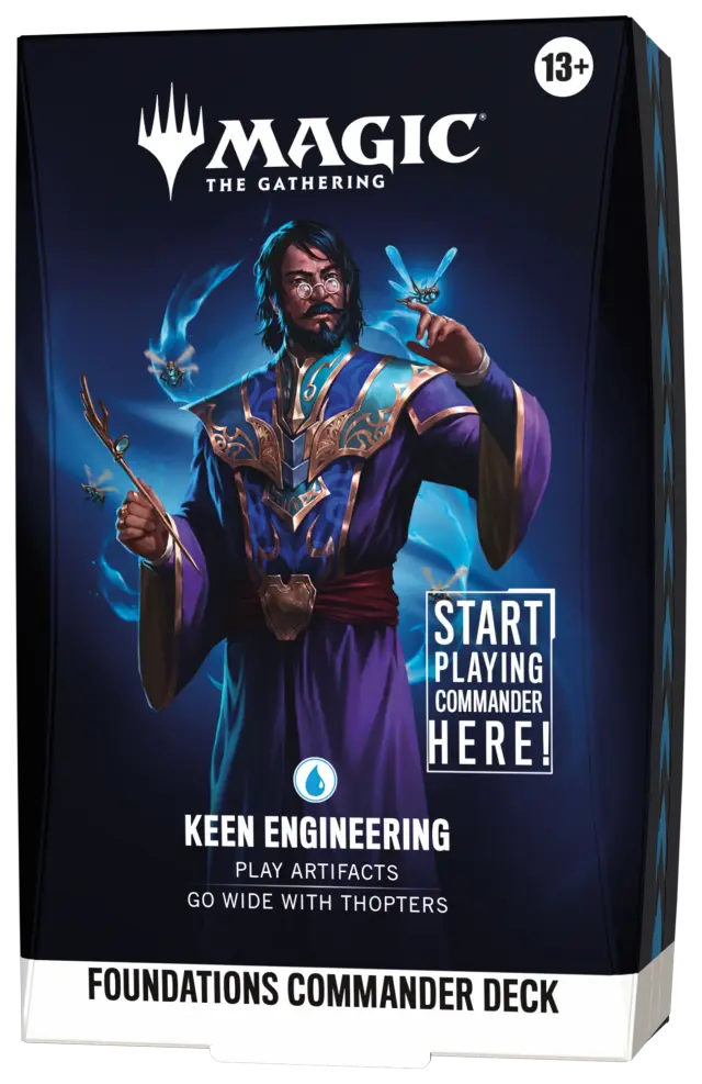 MTG - Foundations Starter Commander Deck (Keen Engineering) - EN