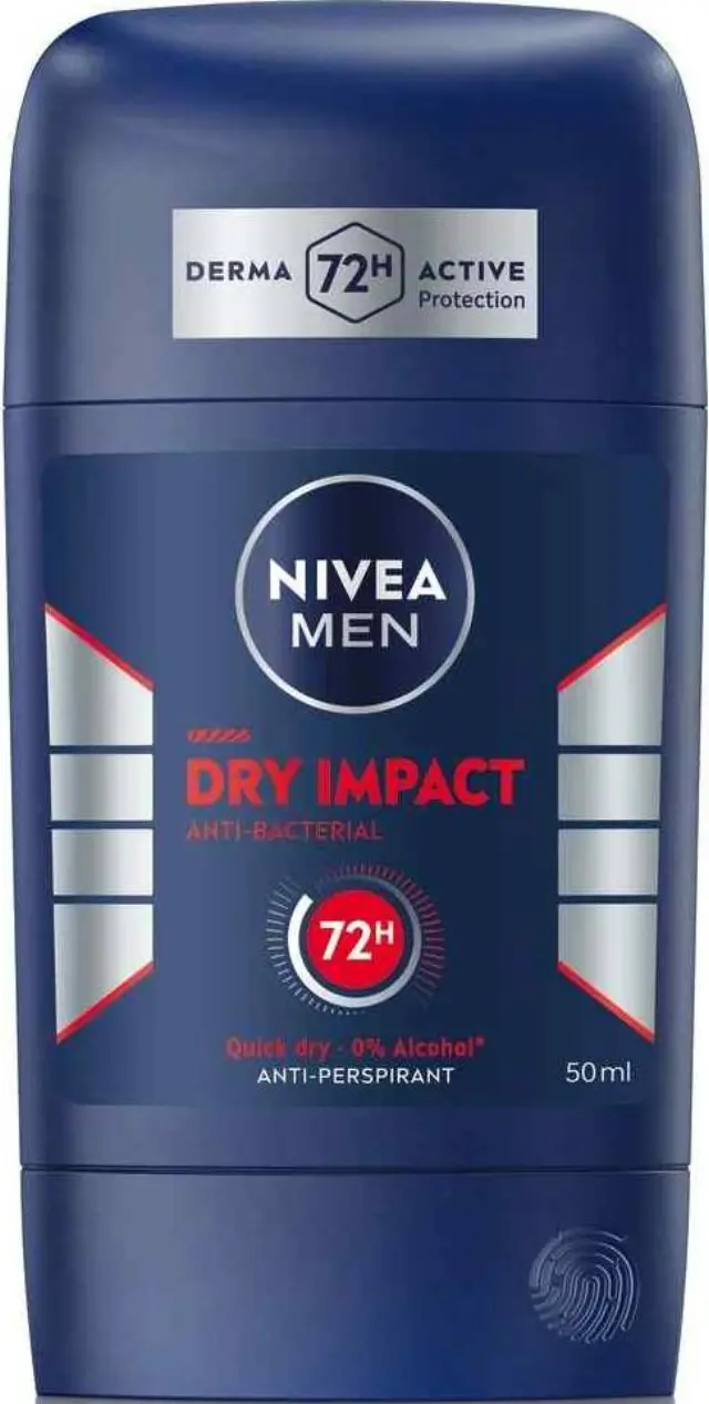 Nivea Men Dry Impact Stick Ανδρικό Αποσμητικό 50ml