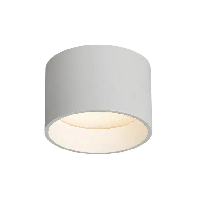 Mos 02169/CE/W/C/110 Φωτιστικό Led οροφής αδιάβροχο 12W 4000K 80° IP44 ø11x7.5cm λευκό Άσπρο