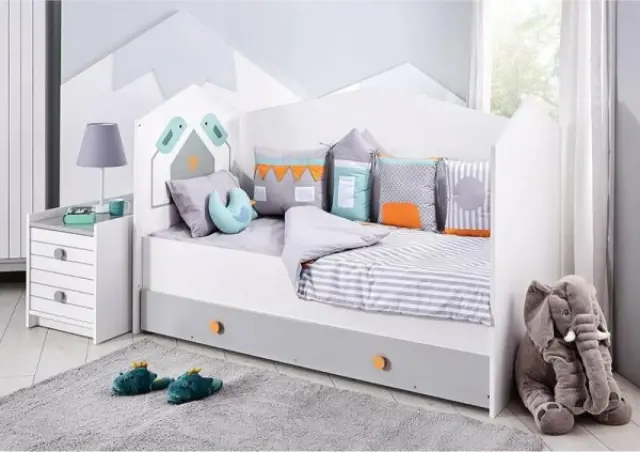 Bebe Stars Bird House Πολυμορφική Κούνια 418-05 3