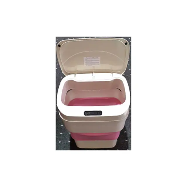 Σκουπιδοτενεκές Πτυσσόμενος Smart Sensor Folding Trash Can 3