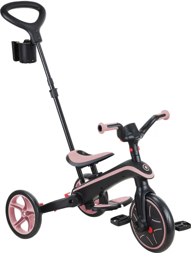 Globber Τρίκυκλο Trike Explorer Foldable 4 In 1 Pastel Pink 2
