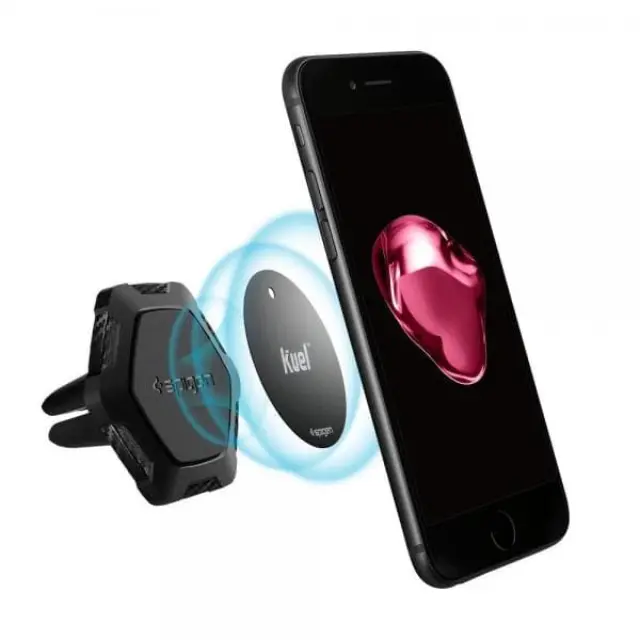 Spigen® Kuel QS11 Magnetic Air Vent Car Mount (000CG20879) 2