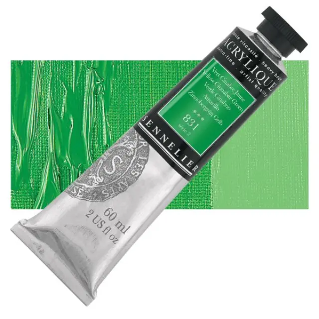 Ακρυλικό Sennelier Extra Fine - 831 Yellow Cinnabar Green S3 - 60ml