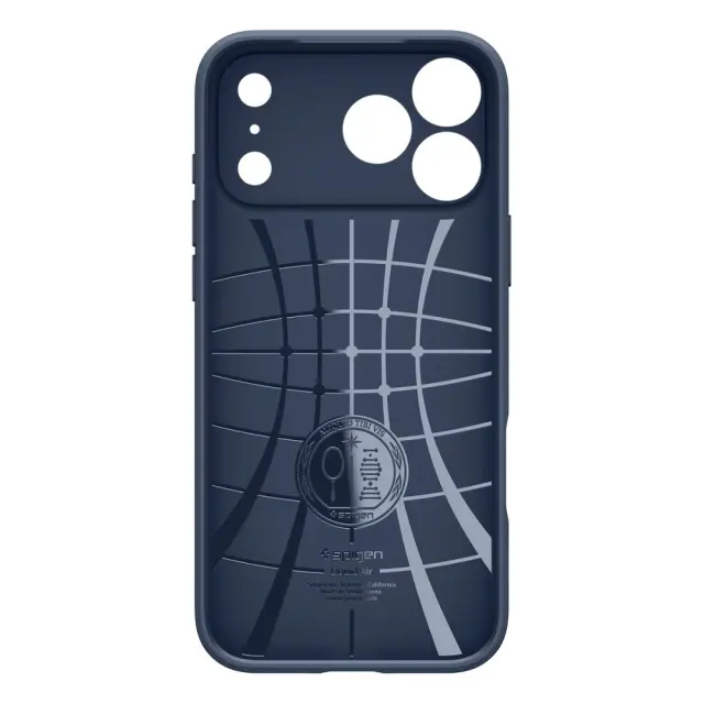 Θήκη Soft TPU Spigen Apple iPhone 17 Pro Liquid Air Σκούρο Μπλε N69148 3