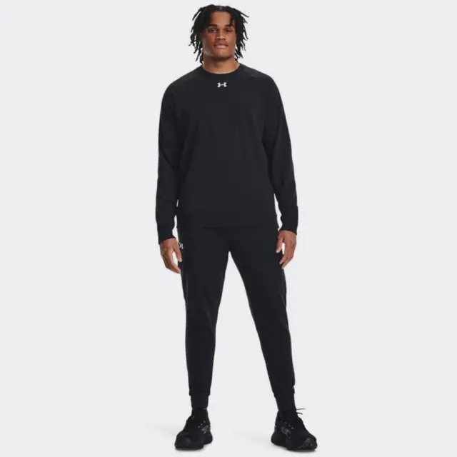 Under Armour Crewneck Hoodie Black 1379755-001 3