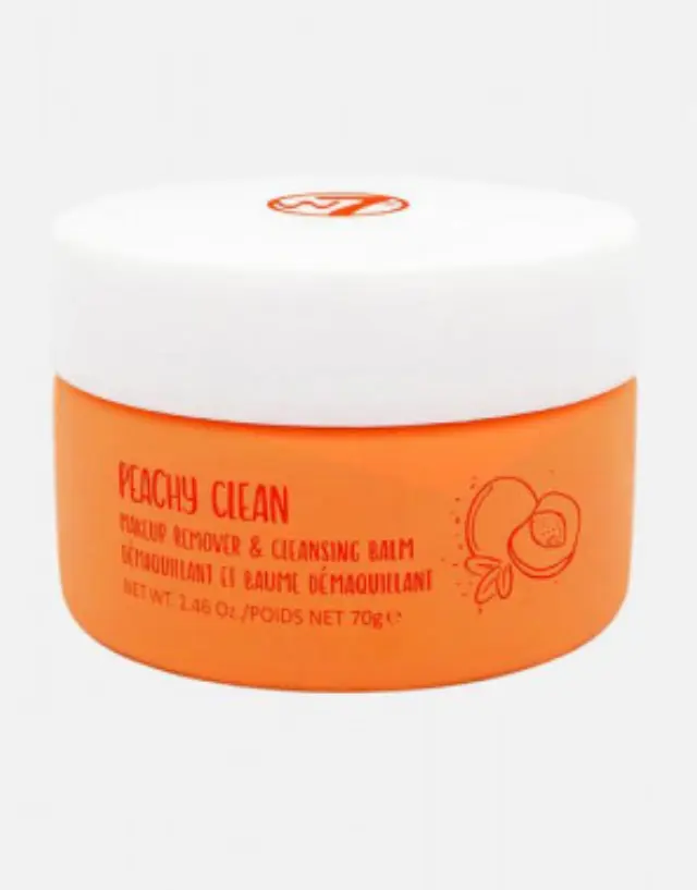 Peachy Clean Makeup Remover and Cleansing Balm W7