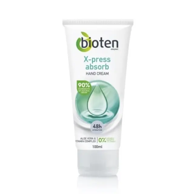 Hand Cream Xpress Absorb - Ενυδατική Κρέμα Χεριών με Αλόη και Σύμπλεγμα Βιταμινών 100ml