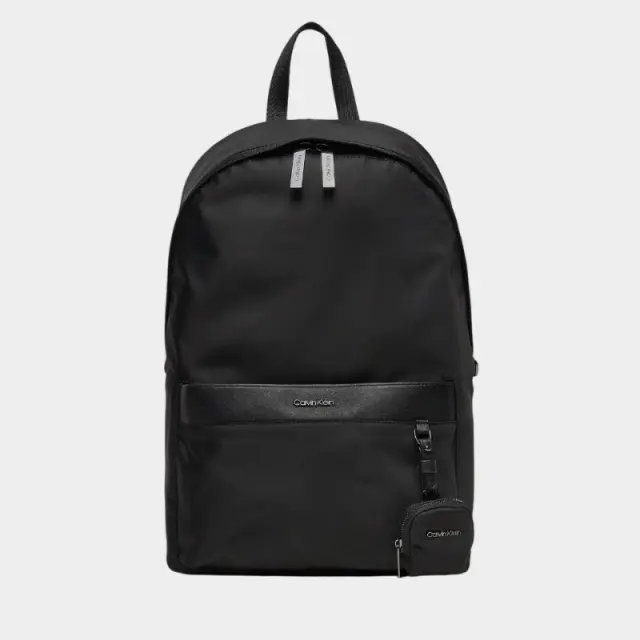 Calvin Klein - Ανδρικό Σακίδιο Πλάτης Ck Est. Nylon Round Bp K50K512115-BEH Μαύρο
