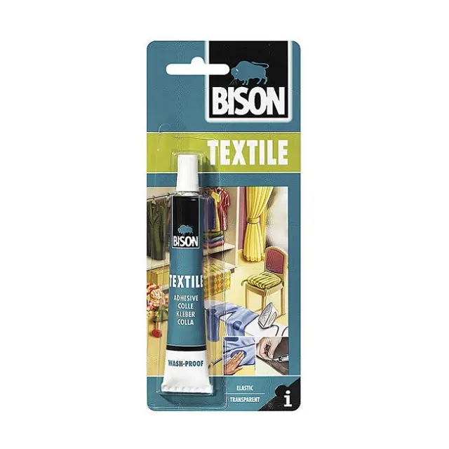 Bison Textil Υγρή Κόλλα για Ύφασμα Σωληνάριο 25 ml σε blister / 88.66403