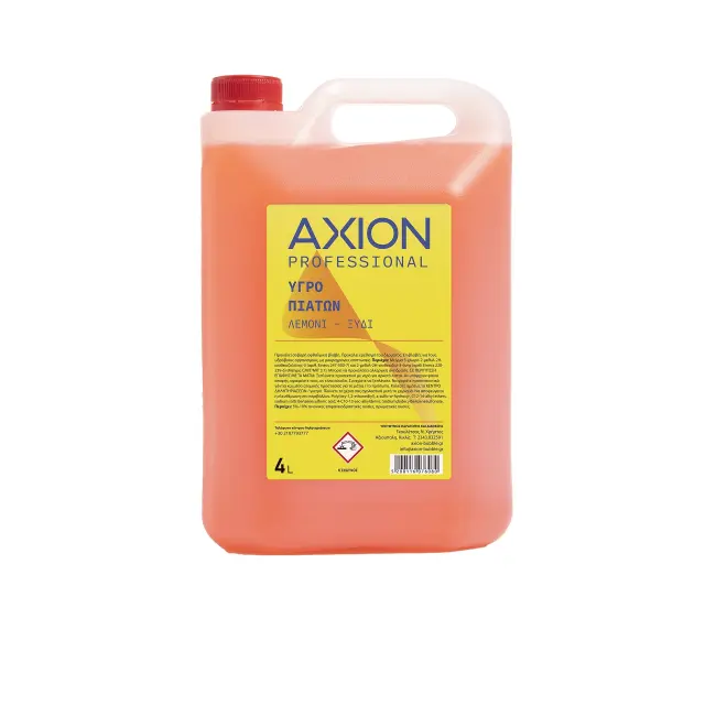 Axion Υγρό Πιάτων Με Άρωμα Λεμόνι-Ξύδι 4L