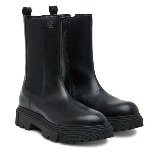 Μποτάκια Calvin Klein Chelsea Boot V4A5-83137-1355A-999 Μαύρα Μαύρο - 35 2