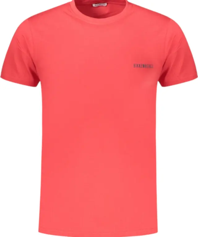 Bikkembergs - Ανδρικό T-shirt Κοντομάνικο BKK3MTS04-GOJIBE Κόκκινο