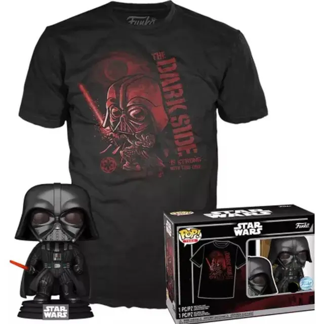 Funko POP! Boxed & Tees Disney (Adult: Star Wars - Darth Vader (Special Edition Vinyl Figure & T-Shirt (XL