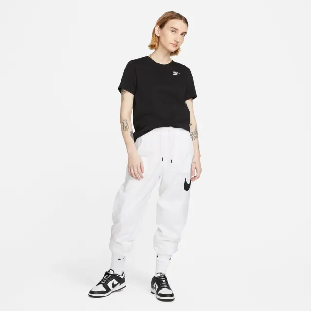 Nike Sportswear Club Essentials T-Shirt (DX7902-010) - Μαύρο - M 2