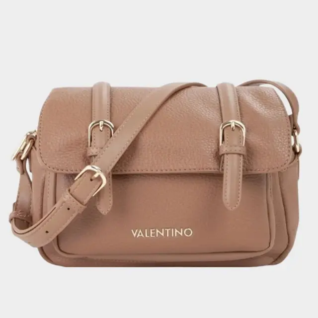 Valentino Bags - Γυναικεία Τσάντα Ώμου Wamy Re VBS9HS37-401 Καφέ Ανοιχτό