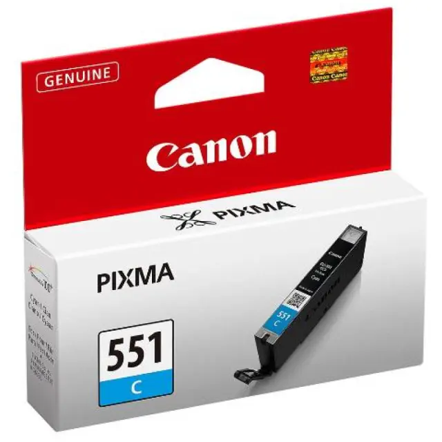 Canon CLI-551 Γνήσιο Μελάνι Εκτυπωτή InkJet Κυανό (6509B001)