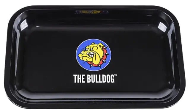 The Bulldog Rolling Tray Δίσκος Μαύρος Small (17x27cm)