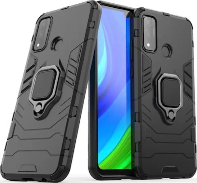 Ring Armor Kickstand magnetic car holder Huawei - OEM - Μαύρο - P Smart 2020