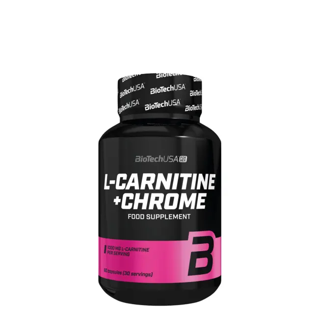 BioTechUSA L-Carnitine + Chrome (60 Caps)