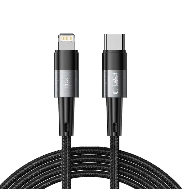 TECH-PROTECT ULTRABOOST LIGHTNING CABLE PD 20W / 3A 200CM GREY