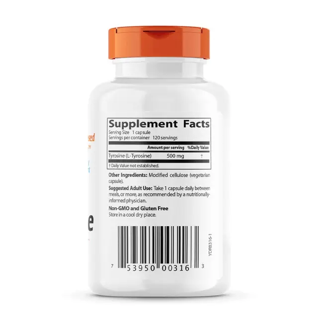 Doctor's Best L-Tyrosine 500 mg 2