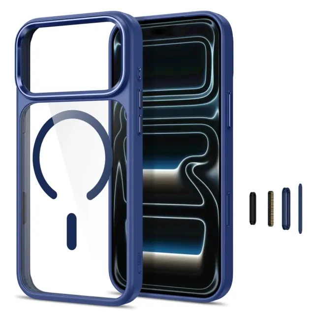 Tech-Protect® Magmat MagSafe CC Θήκη για iPhone 17 Pro Max/18 Pro Max- Deep Blue. 3