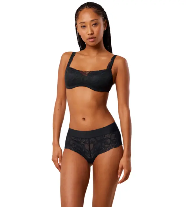 Triumph Body Make-Up Illusion Lace Balconette γυναικείο σουτιέν Cup C 10219845-0004