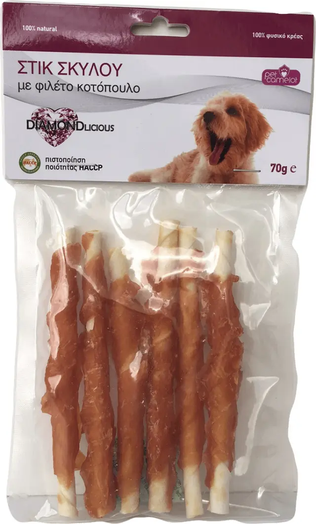 Pet Camelot Stick με Φιλέτο Κοτόπουλο 70gr
