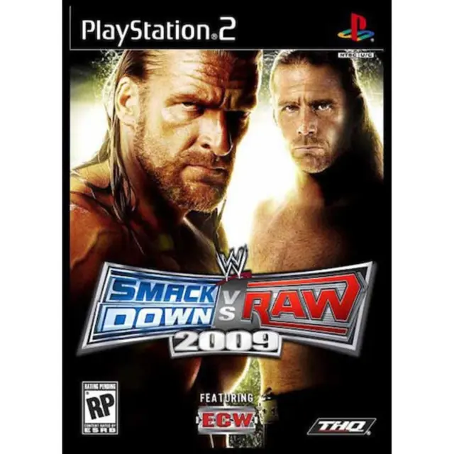 PS2 USED Smackdown Vs Raw 2009