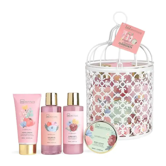 IDC Institute Scented Garden Wildflowers Cage Set