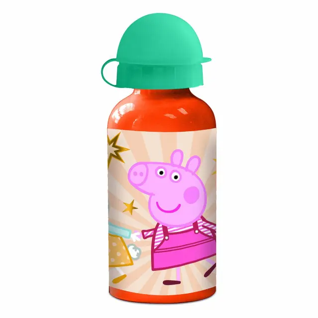 Euromi- Water Bottle 400 m- Peppa Pig 0888087-4123- Toys