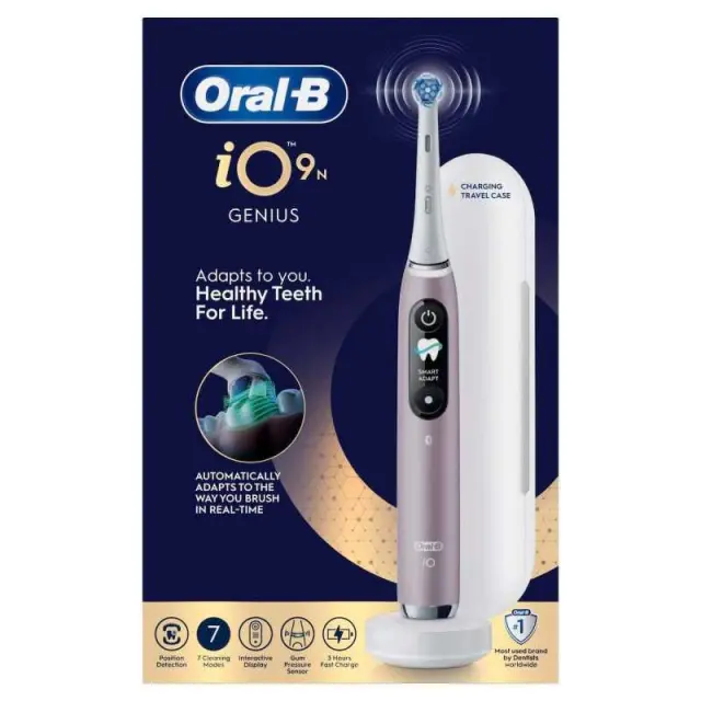 Oral-B iO Series 9 Hλεκτρική Οδοντόβουρτσα Magnetic Rose Quartz με Θήκη Ταξιδίου