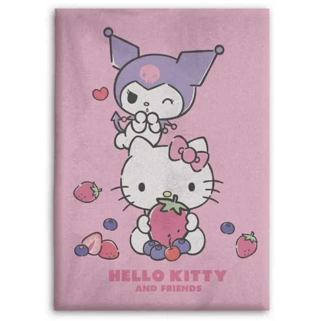 Κουβερτάκι Hello Kitty + Friends Polar Fleece Blanket 100*140cm AYM-023HKF-PF