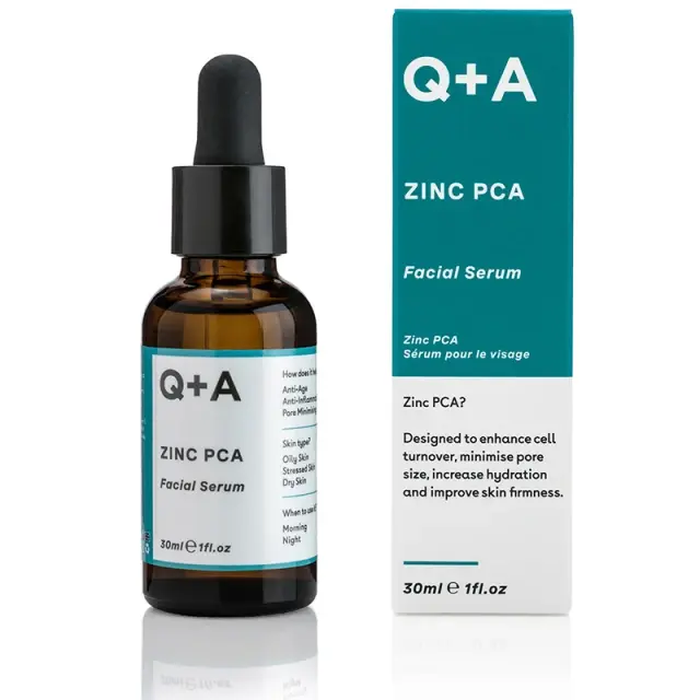 Q+A Zinc PCA Facial Serum Ορός Προσώπου με Ψευδάργυρο 30ml