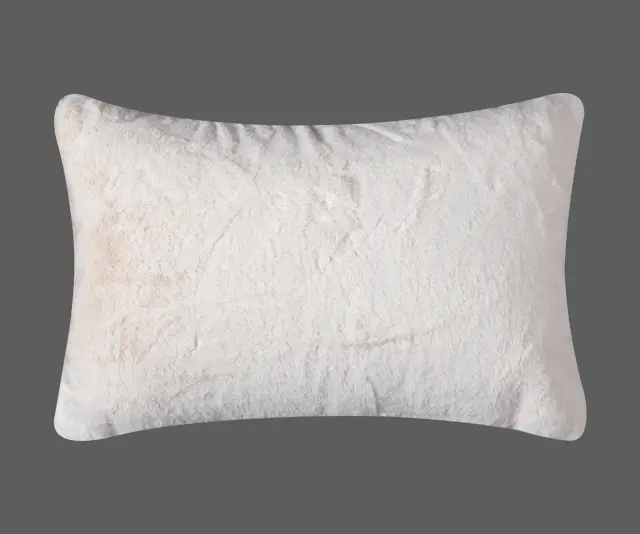 ΜΑΞΙΛΑΡΟΘΗΚΗ RABBIT FUR (40cm x 60cm) IVORY - -