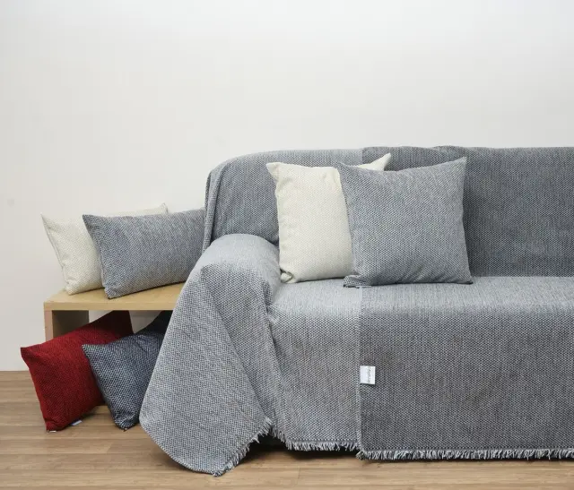 Ριχτάρι Διθέσιο 180Χ240 Anna Riska 1440 Grey