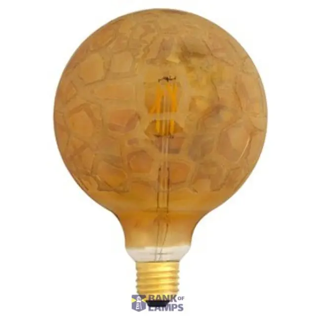 LED Bulb Filament E27 4W Globe G125 gold net Shad