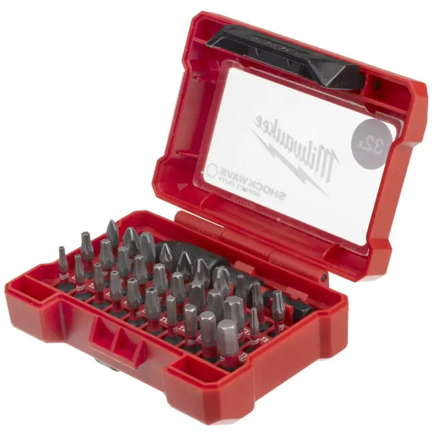 Μύτες Και Αντάπτορας MILWAUKEE SHOCKWAVE IMPACT DUTY Σετ 32Τμχ 4932464240 3