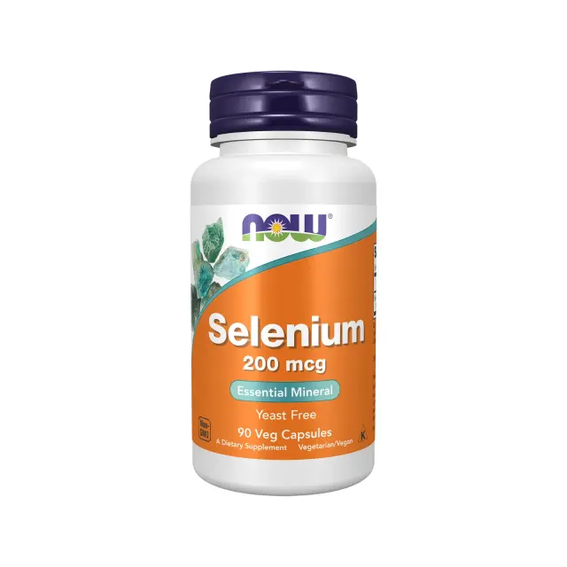 Now Foods Selenium 200mcg 90 vcaps (733739014856)