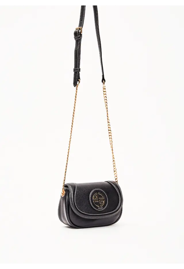 GAUDI - SMALL CROSSBODY BAG GIUSY BLACK 2