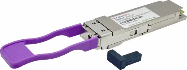 Conexpro 100G QSFP28 optical module, WDM/BiDi, SM, Tx1271/Rx1331nm, 10km, 1x LC, DDM