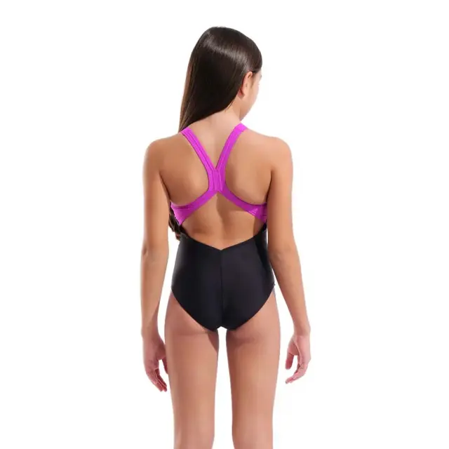 Arena Girl's Pinwheel V Back Swimsuit Μαύρο 011752-557 (Arena) - 14 Years 2